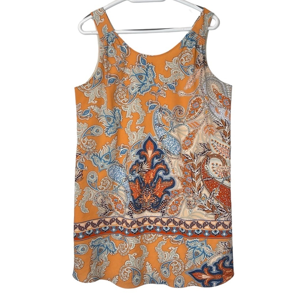 Lila Rose Floral MIDI Dress Sheath Bloomcore Sleeveless Lightweight Bohemian 10